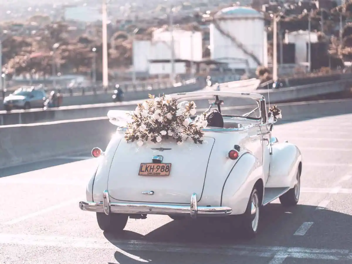 O que é um casamento vintage? - casamento-vintage-retro-fusca