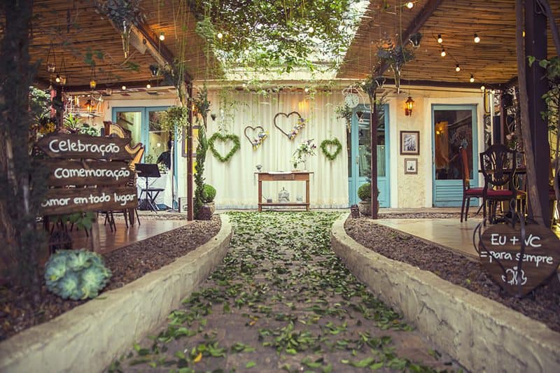 10 lugares para pedir em casamento em São Paulo - Vie_rose_pedido_de_casamento Entrada do bistrô vie rose de são paulo