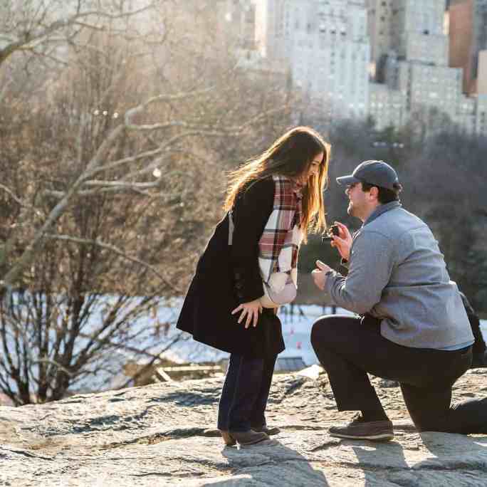 Central park pedido de casamento 2 - 15 lugares para pedir em casamento no mundo