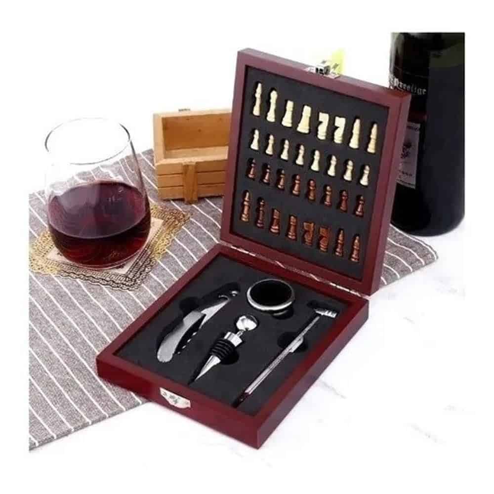 Presentes de Natal para Namorada: 10 ideias surpreendentes - Kit acessorios vinho Kit acessorios vinho - presentes de natal para namorada