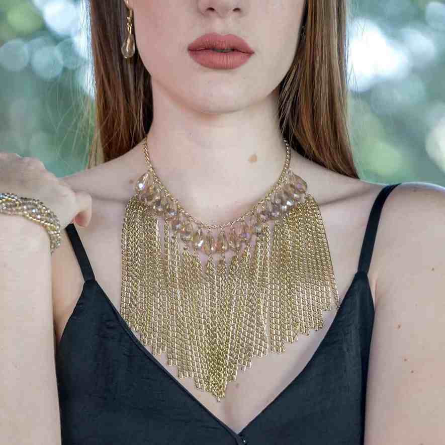 Presentes de Natal para Namorada: 10 ideias surpreendentes - Presente namorada joias Presente namorada joias (colar, pulseira e brincos)