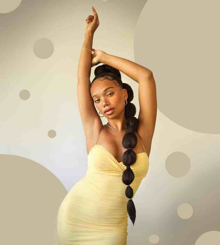 Penteados para Madrinhas de Casamento - Rabo de cavalo bolha para casamento 1 Rabo de cavalo bolha