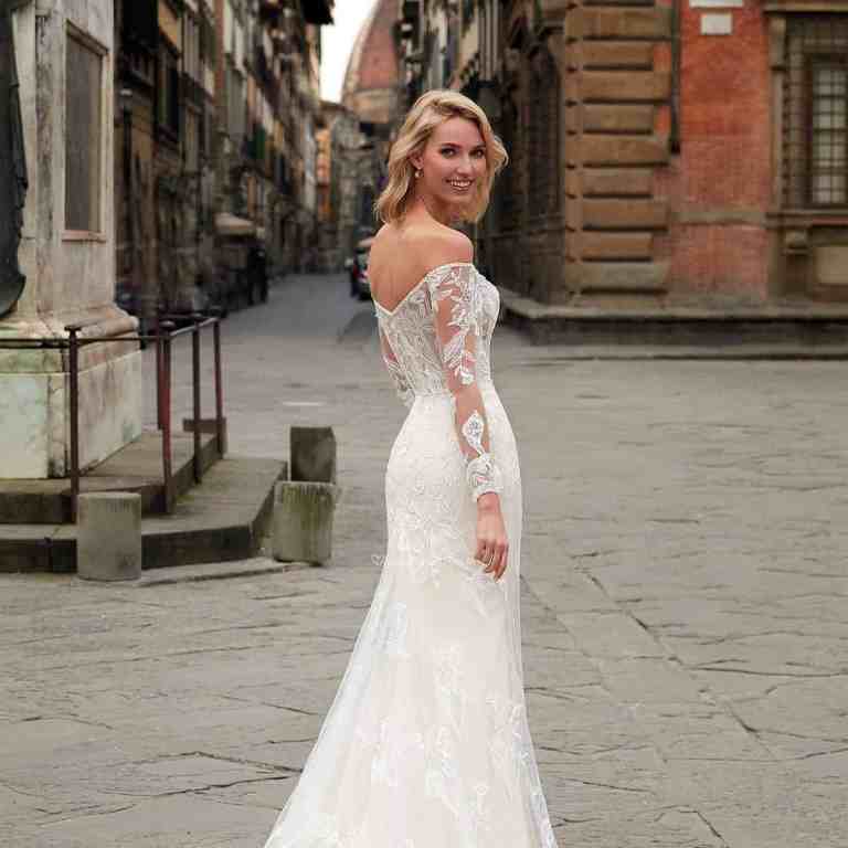 10 Tecidos Mais Usados em Vestidos de Noiva - Vestido de noiva renda chantilly 2 Vestido de noiva renda chantilly
