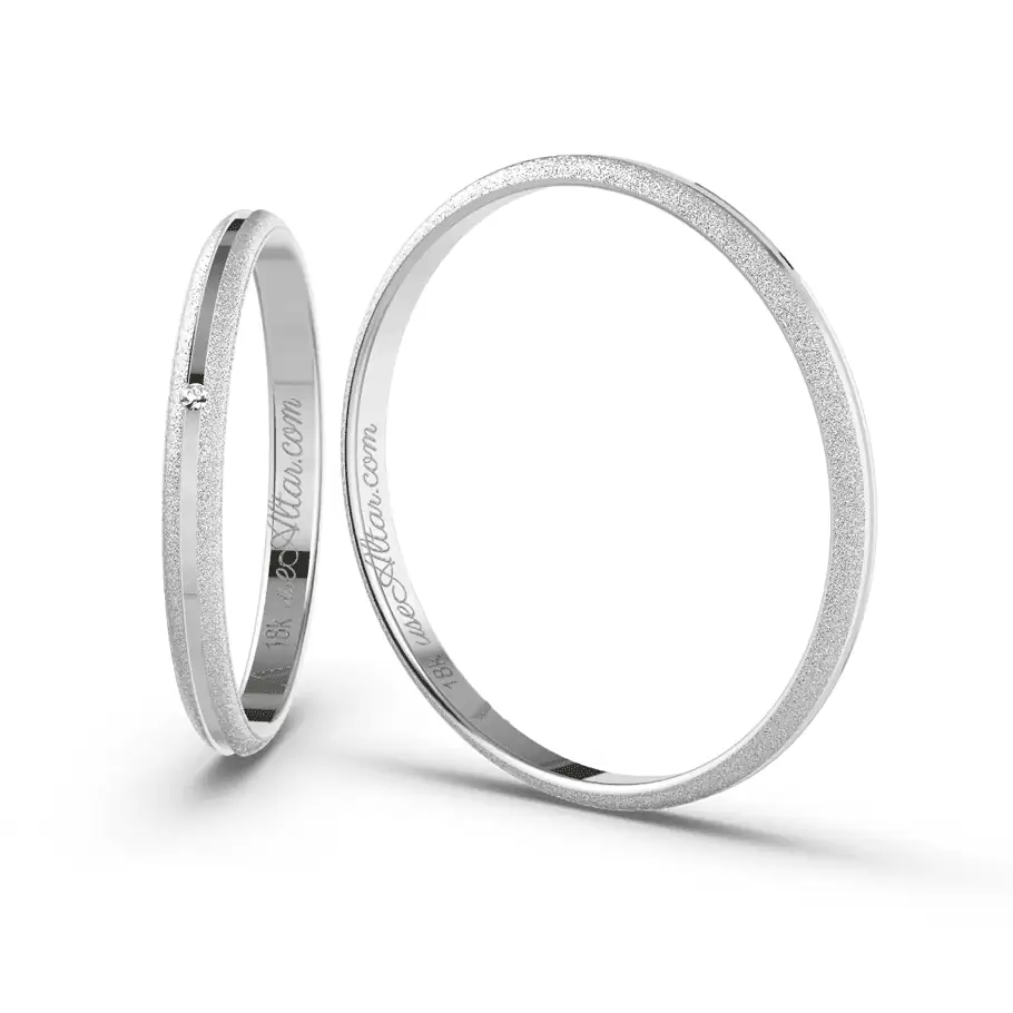 5 Curiosidades sobre o Banho de Ródio nas Joias e Alianças - Banho de rodio joias 2 Aliança de casamento ouro branco 18k brasília 2mm | aliança fina - 5 curiosidades sobre o banho de ródio nas joias e alianças