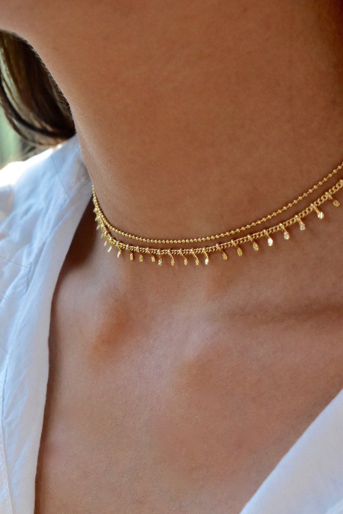 Choker de ouro