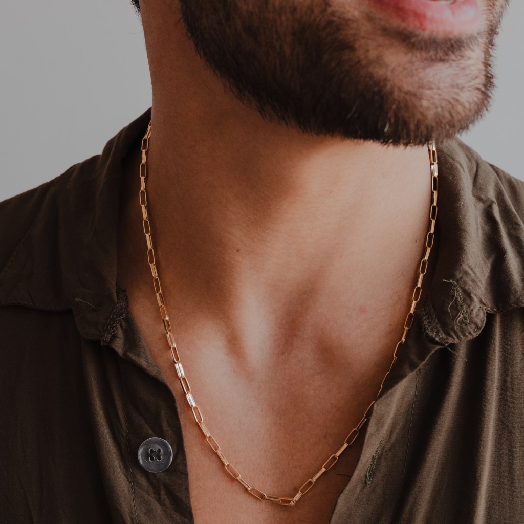 Corrente de ouro 18k saga | cartier 60 cm