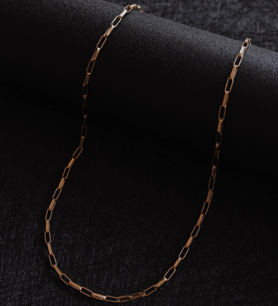 Corrente de ouro 18k saga | cartier 60 cm