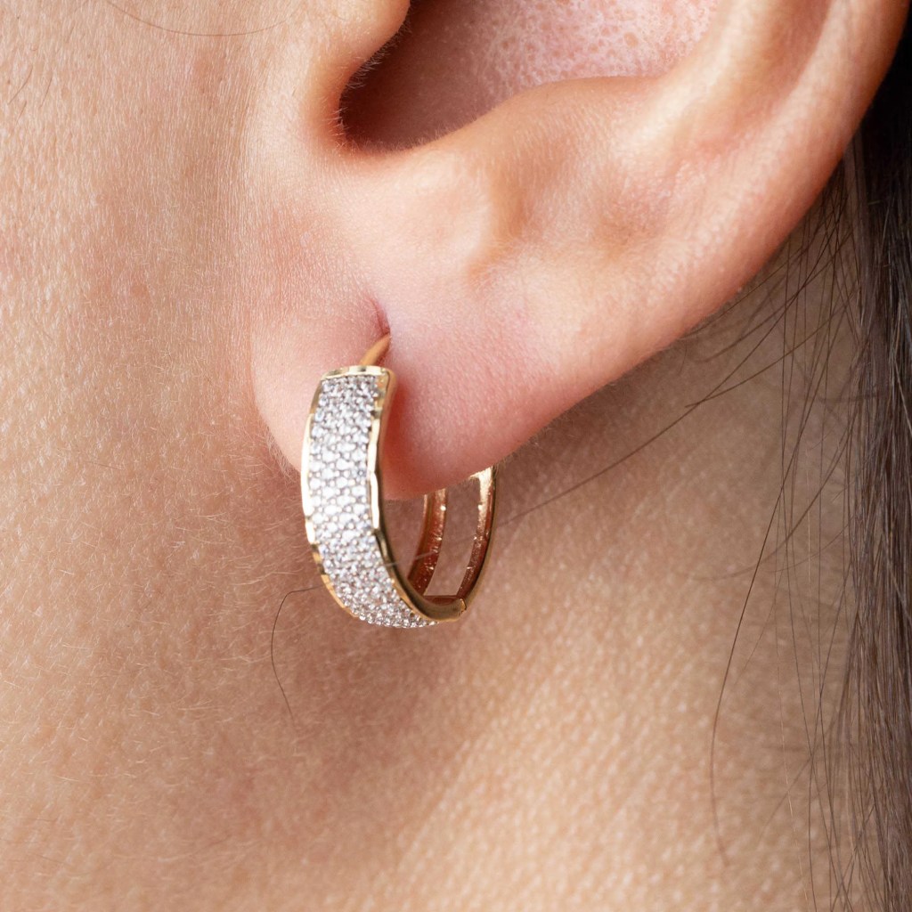 Brinco de ouro 18k bouton d'or| altar