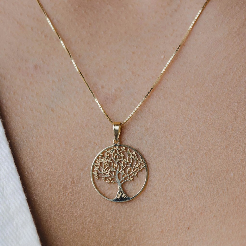 Colar de ouro 18k écarlate| altar