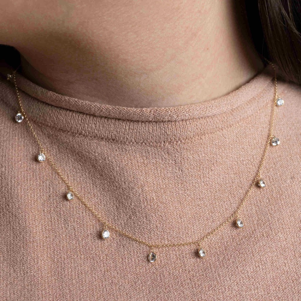 Colar de ouro 18k cramoisi| altar