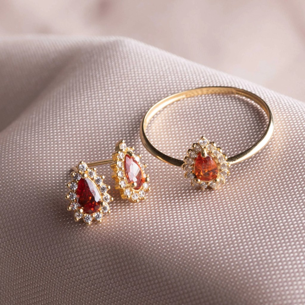 Brinco de ouro 18k bleu canard| altar