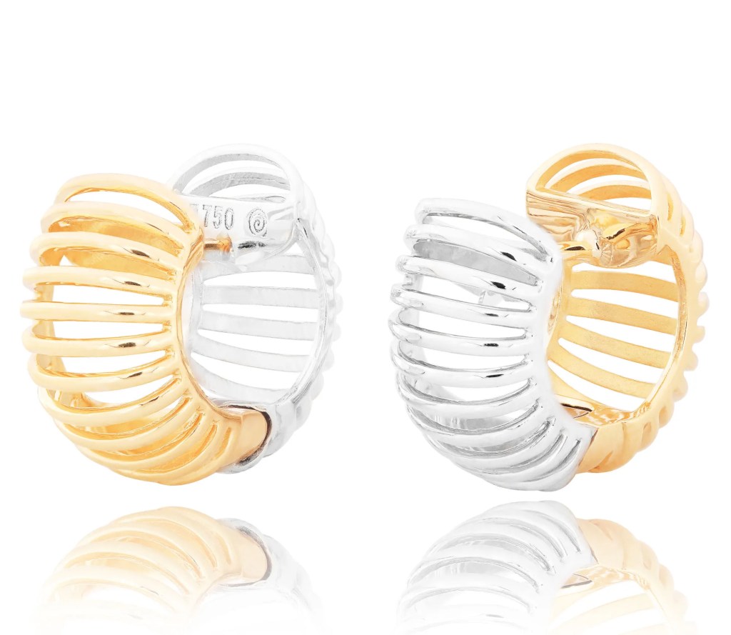 Brinco de ouro 18k piacenza| altar