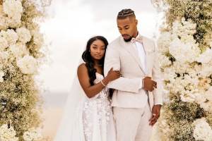 Casamento da simone biles e jonathan owens