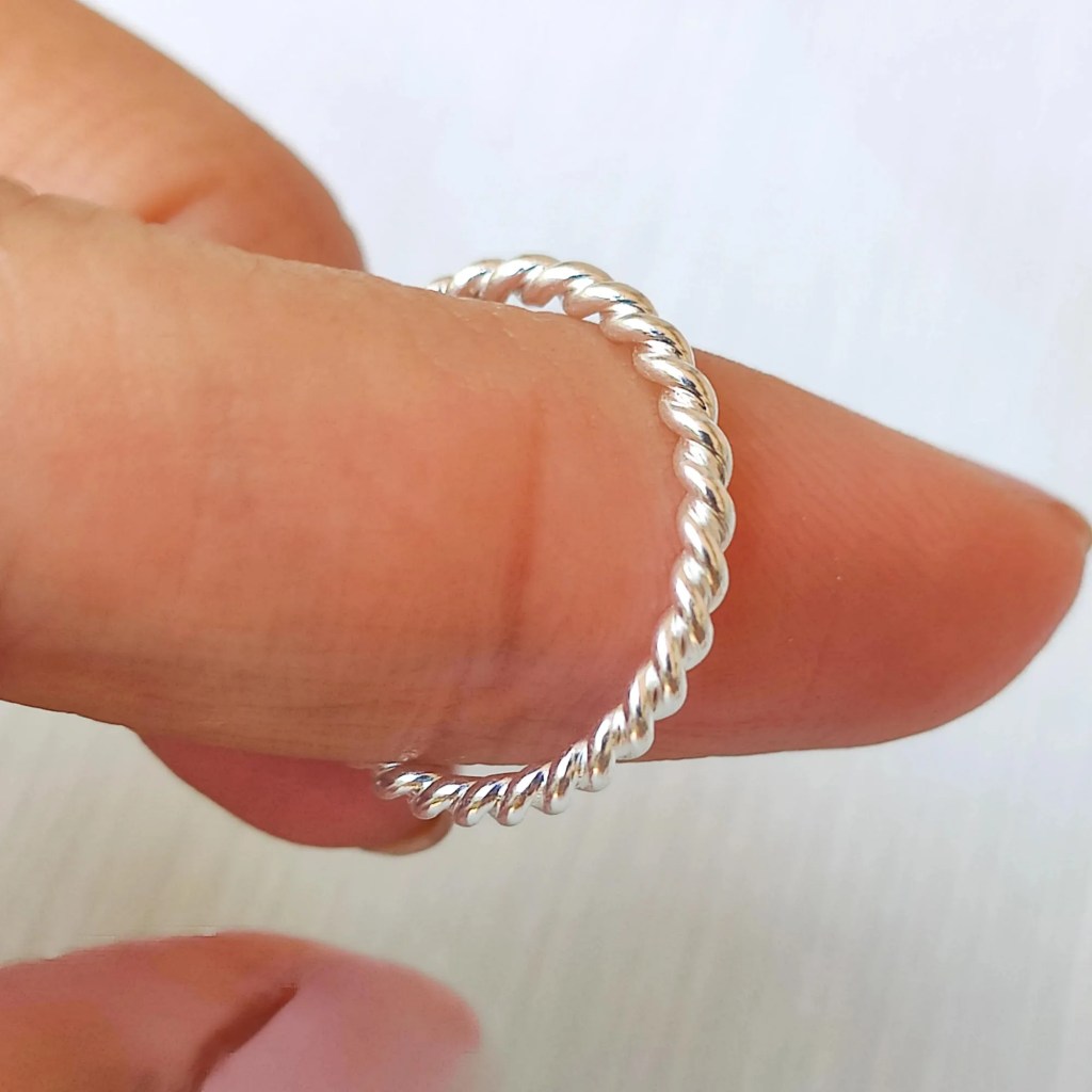 Anel de falange prata 950 princesa elsa