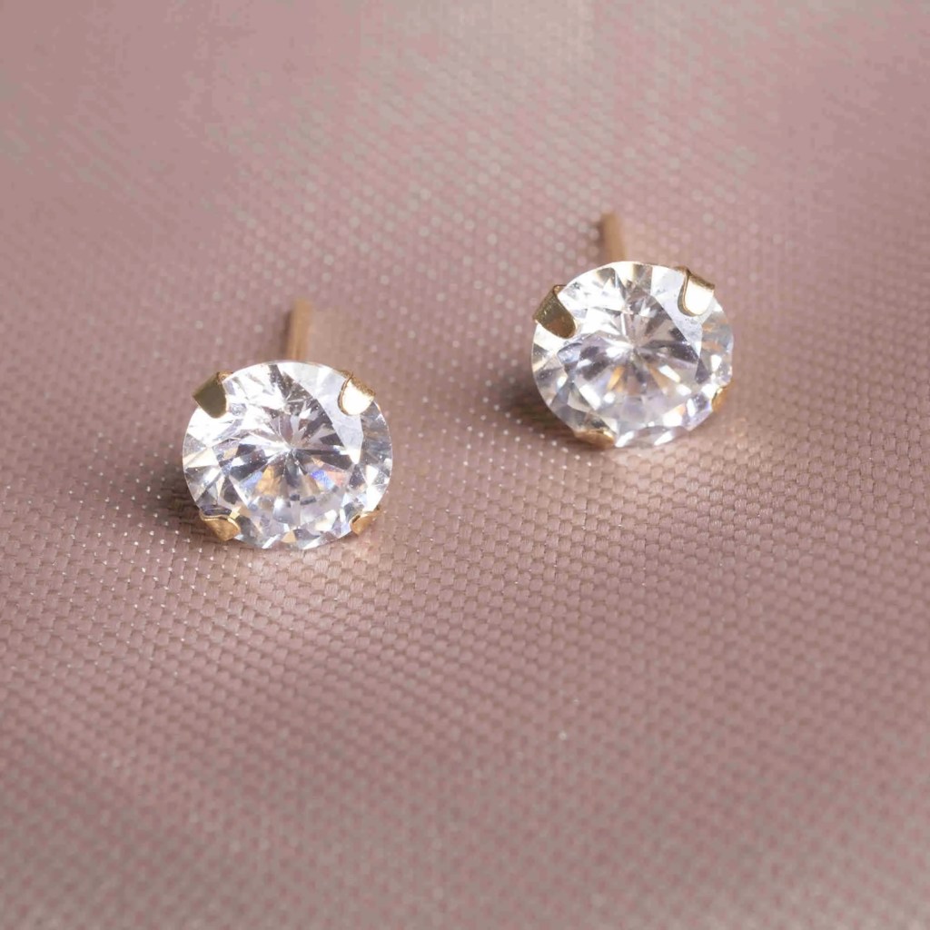 Brinco de ouro 18k cacao| altar