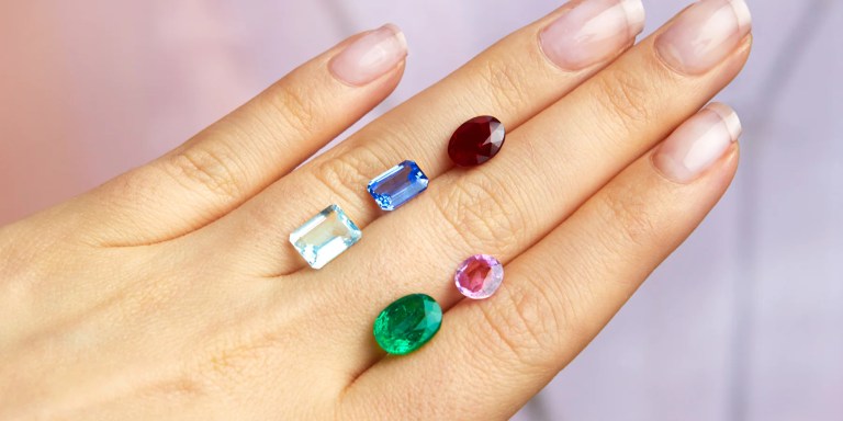 Psicologia das Cores em Pedras Preciosas