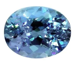 Pedra redonda de água-marinha